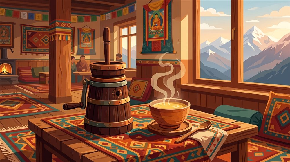 Ordering butter tea like a local — free Tibetan lesson, Study Tibetan